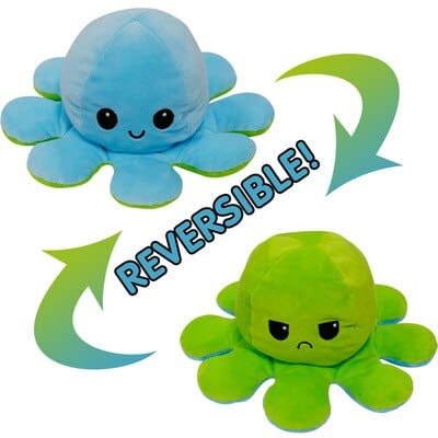 Reversible / Flip Octopus Plush Toy